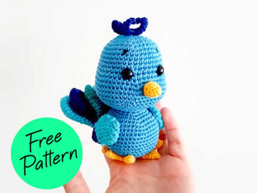 Amigurumi Crochet Bird Free Pattern-1
