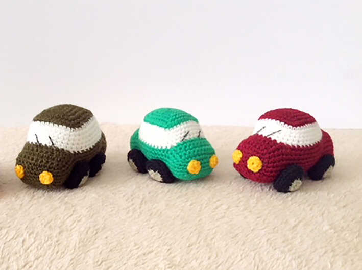 Amigurumi Crochet Car Free Pattern-1