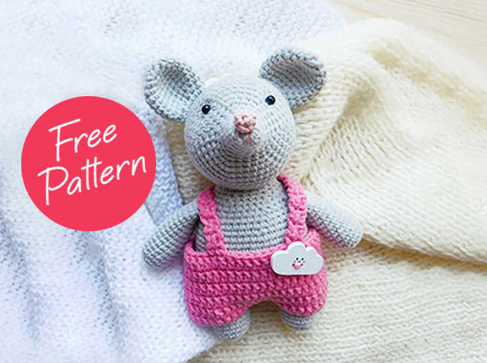 Amigurumi Crochet Mouse Free Pattern-1