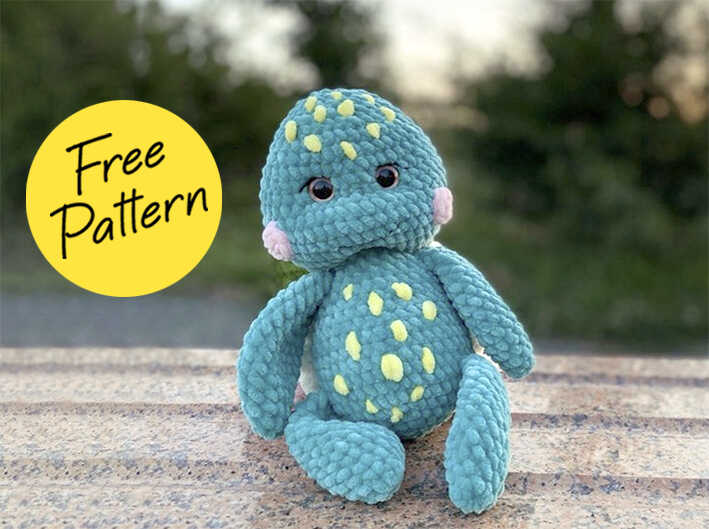 Amigurumi Crochet Turtle Free Pattern-1