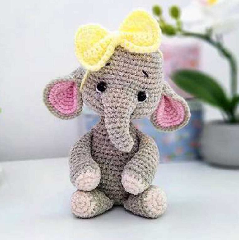 Amigurumi Crochet Baby Elephant Free Pattern-1