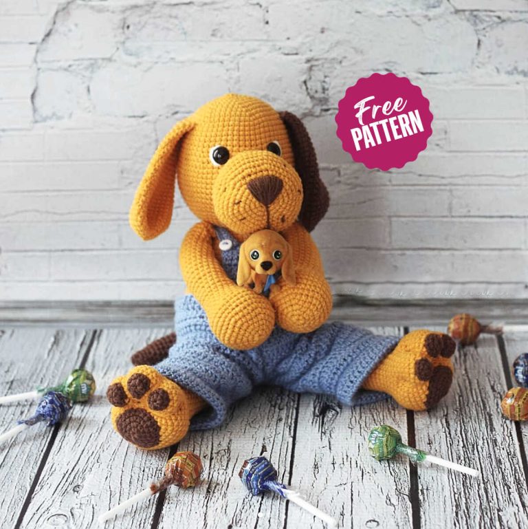 Amigurumi Crochet Buddy the Dog Free Pattern-1