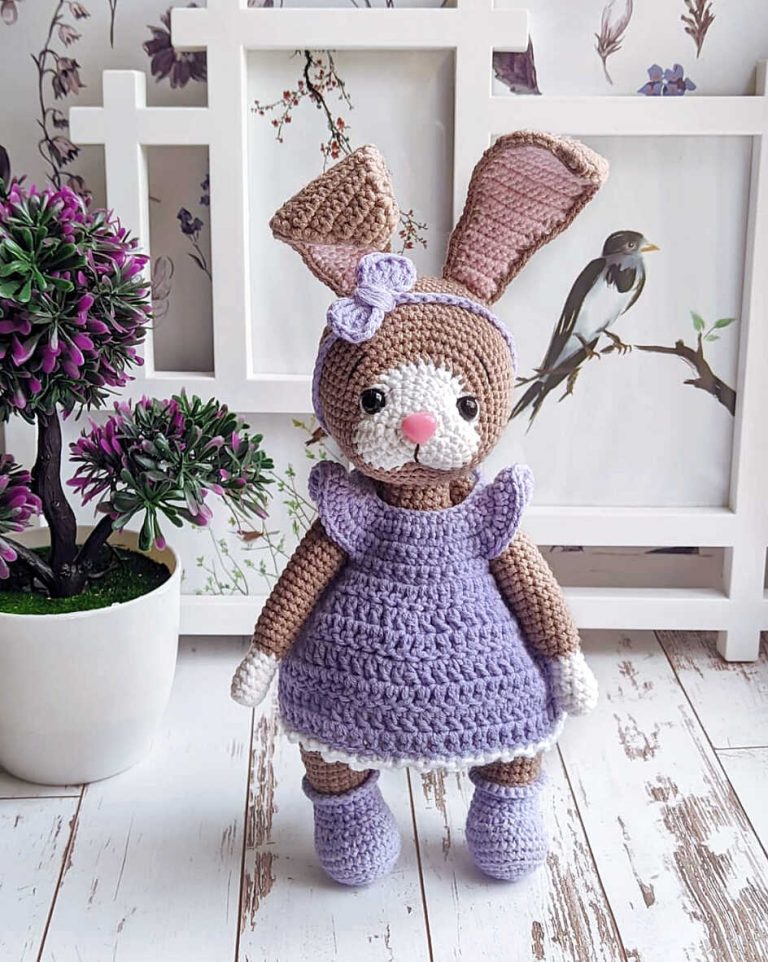 Amigurumi Crochet Bunny Mia Free Pattern-1