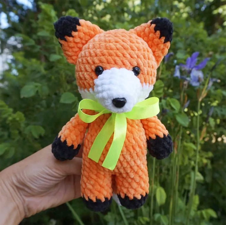 Amigurumi Crochet Fox Free Pattern-1