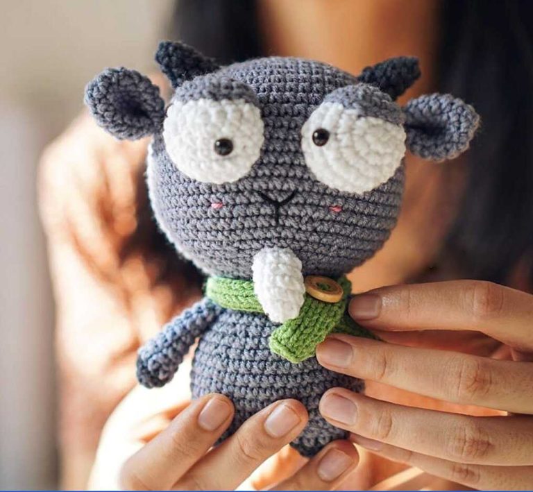 Amigurumi Crochet Goat Free Pattern-1