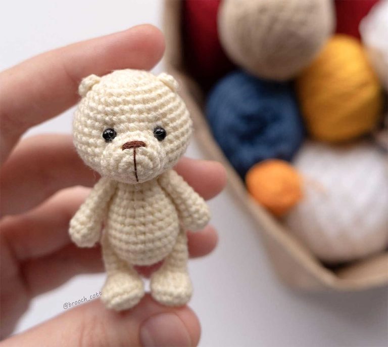 Amigurumi Crochet Little Bear Free Pattern -1