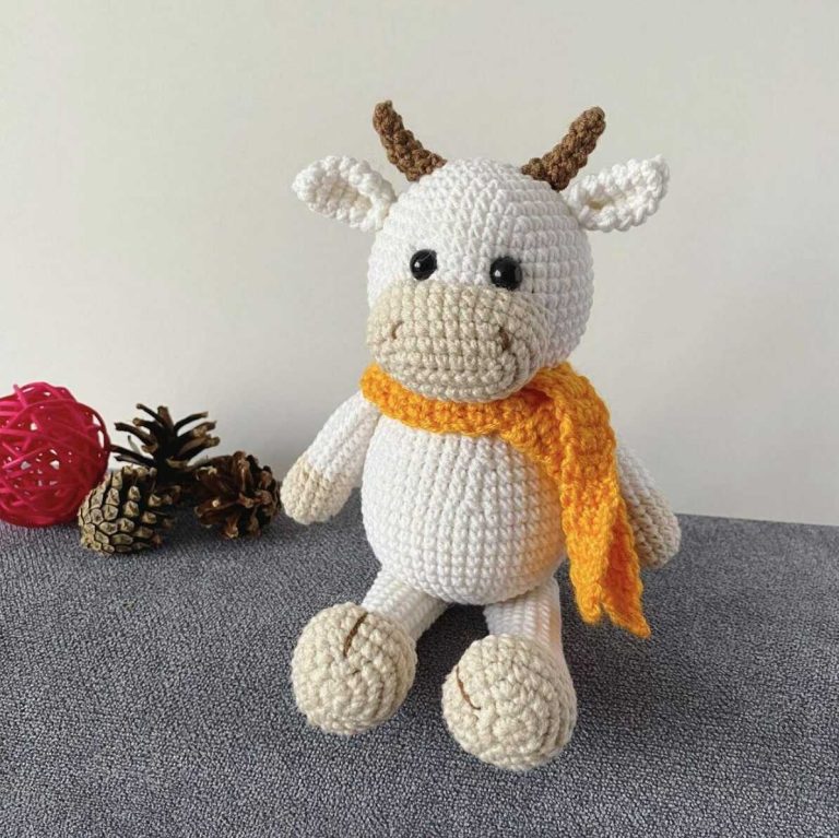 Amigurumi Crochet Little Bull Free Pattern-1