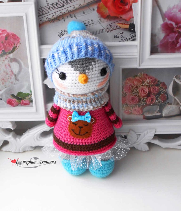 Amigurumi Crochet Little Penguin Free Pattern-1