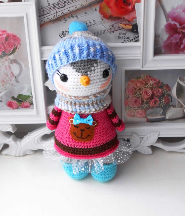 Amigurumi Crochet Little Penguin Free Pattern-1