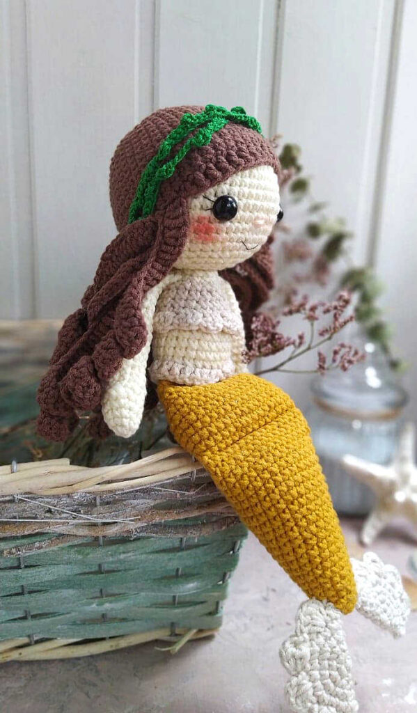 Amigurumi Crochet Mermaid Free Pattern-1