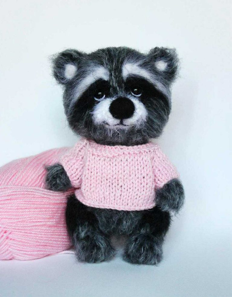 Amigurumi Crochet Raccoon Free Pattern-2