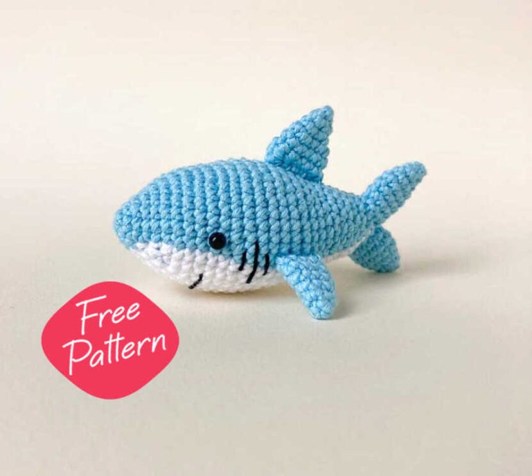 Amigurumi Crochet Shark Free Pattern-1