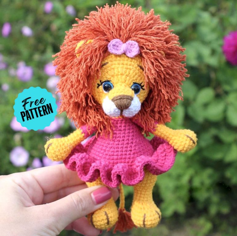 Amigurumi Girl Lion Free Pattern-1