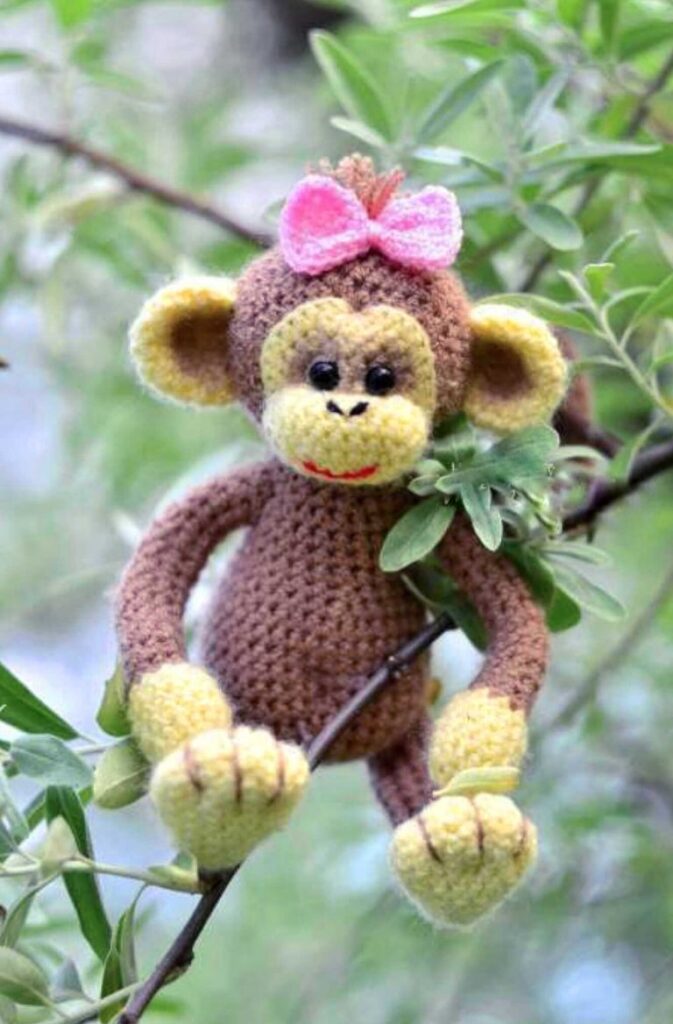 Amigurumi Little Monkey Free Pattern-1