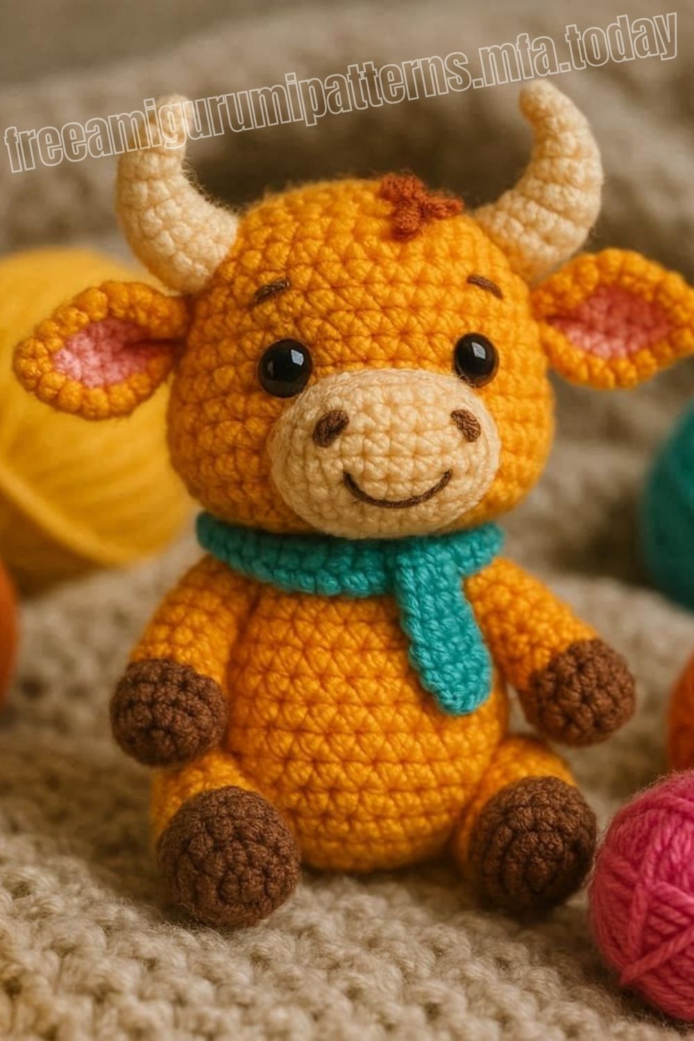 Amigurumi Crochet Cute Bull Free Pattern-1 – Free Amigurumi Patterns