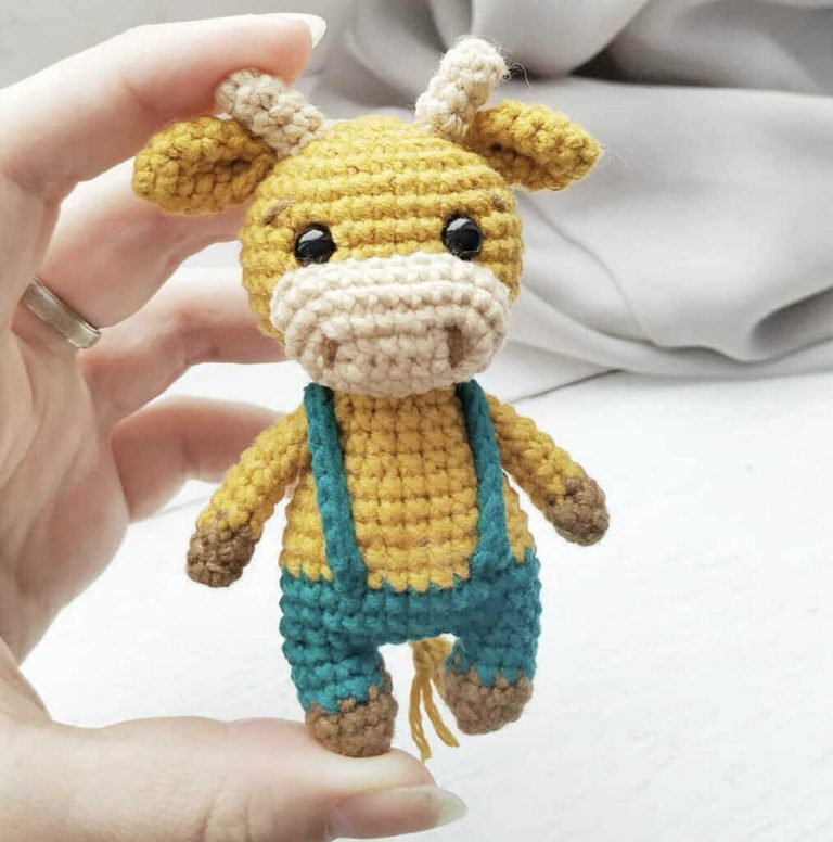Amigurumi Crochet Cute Bull Free Pattern-1