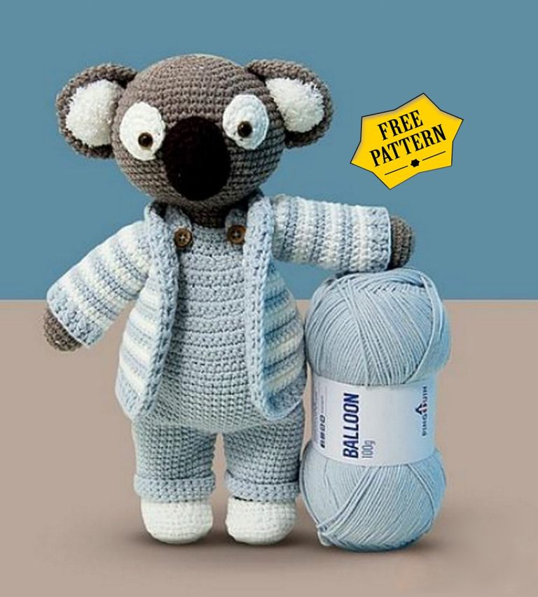 Amigurumi Crochet Cute Koala Free Pattern-1