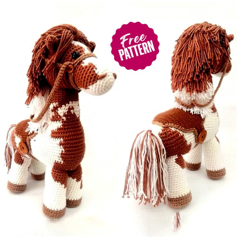 Amigurumi Crochet Horse Free Pattern-1