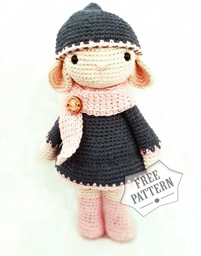 Amigurumi Crochet Lamb Free Pattern-1