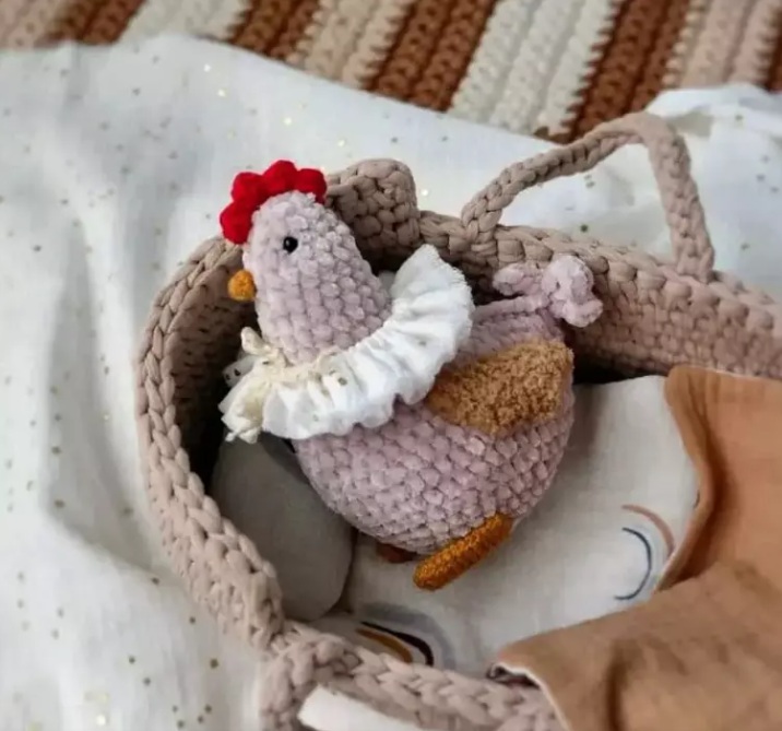 Amigurumi Cute Chicken Free Pattern-1