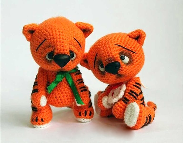 Amigurumi Cute Tiger Free Pattern-1