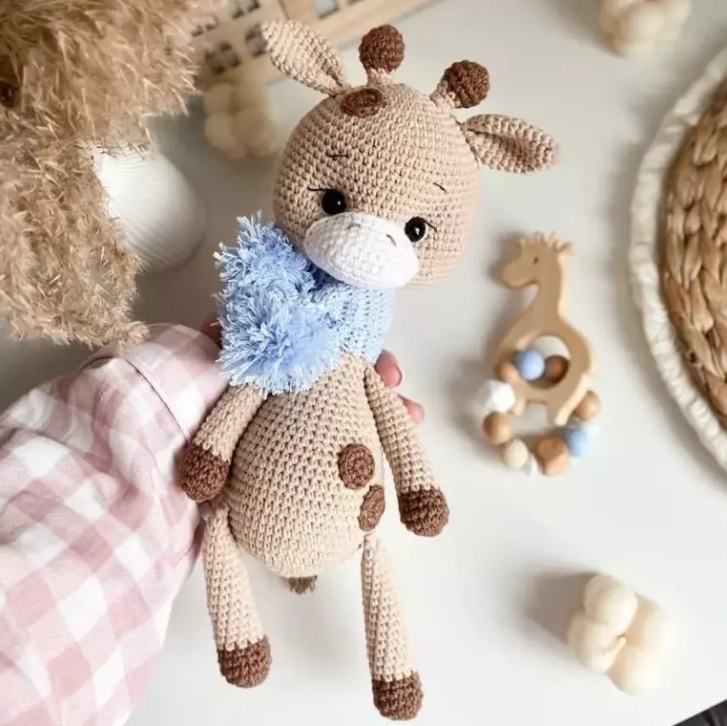 Amigurumi Crochet Cute Giraffe Free Pattern-1
