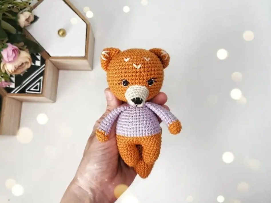 Amigurumi Crochet Little Fox Free Pattern-1