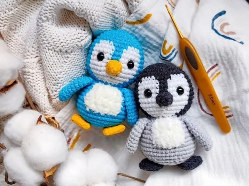 Amigurumi Crochet Mini Penguin Free Pattern-1