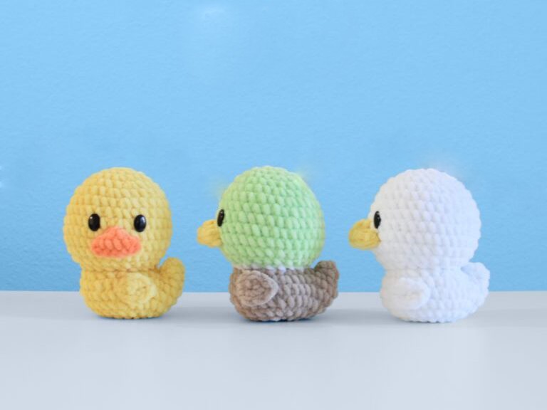Amigurumi Crochet Sweet Duck Free Pattern-1