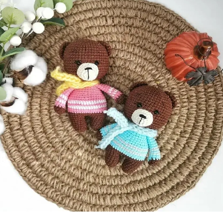 Amigurumi Crochet Bear Free Pattern-1