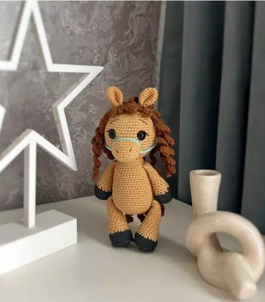 Amigurumi Crochet Cute Horse Free Pattern-1