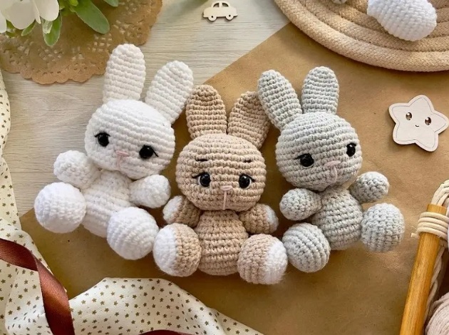 Amigurumi Sweet Bunny Free Pattern-1