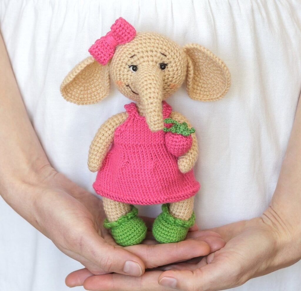 Amigurumi Crochet Adorable Elephant Free Pattern-1