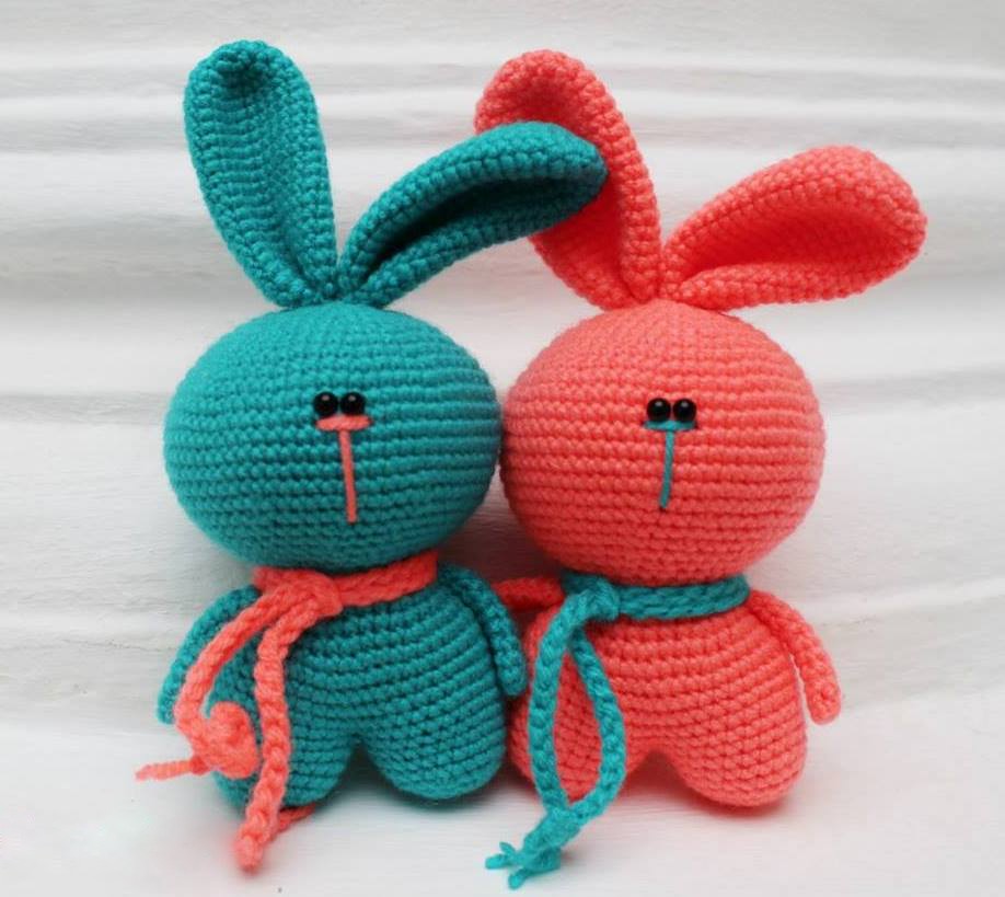 Amigurumi Crochet Bunnies Free Pattern-1
