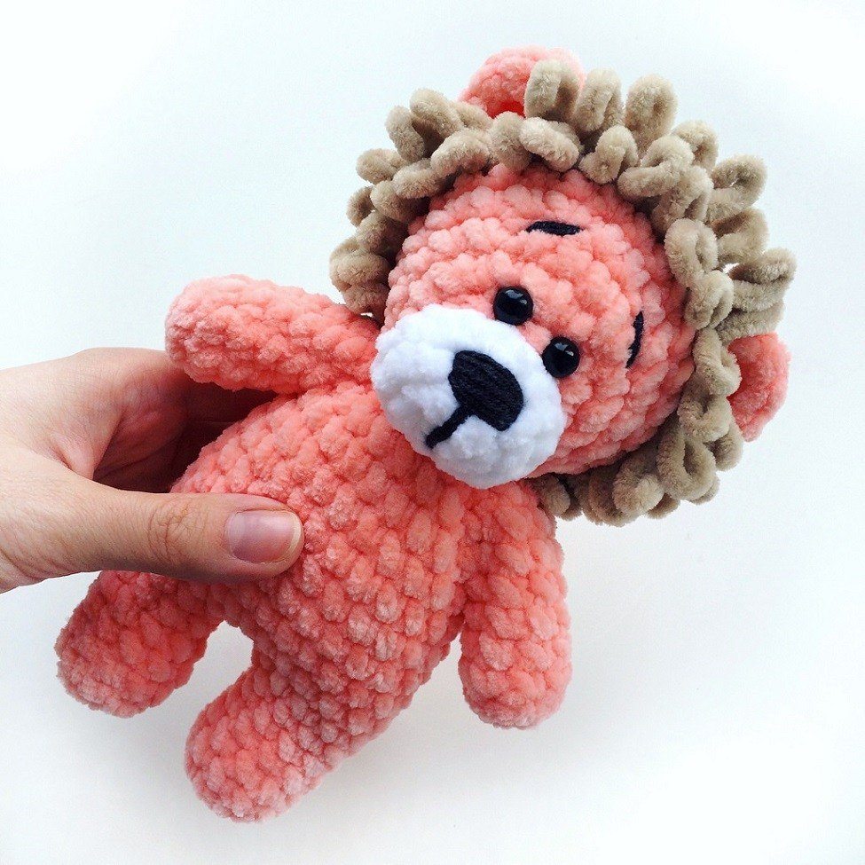 Amigurumi Crochet Mini Lion Cub Free Pattern-1