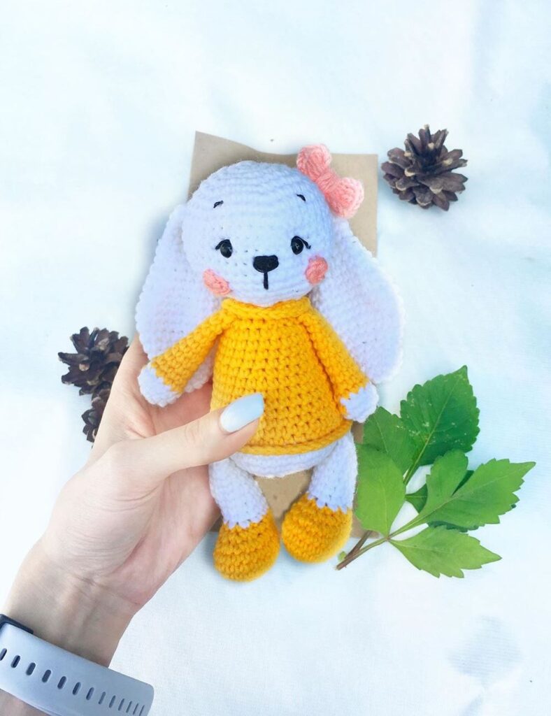 Amigurumi Crochet Stanny the Bunny Free Pattern-1