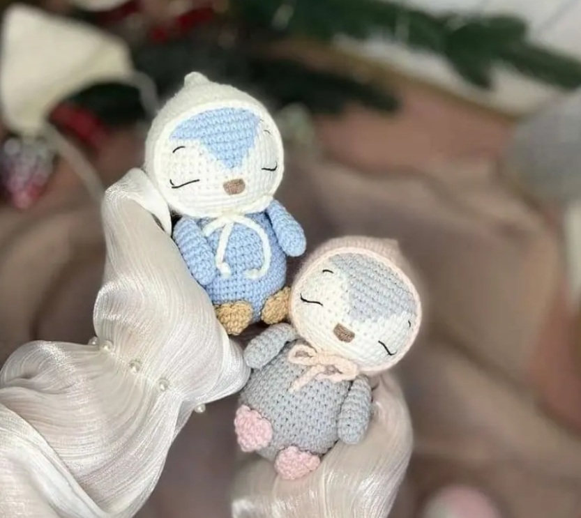 Amigurumi Crochet Sweet Mini Penguin Free Pattern-1