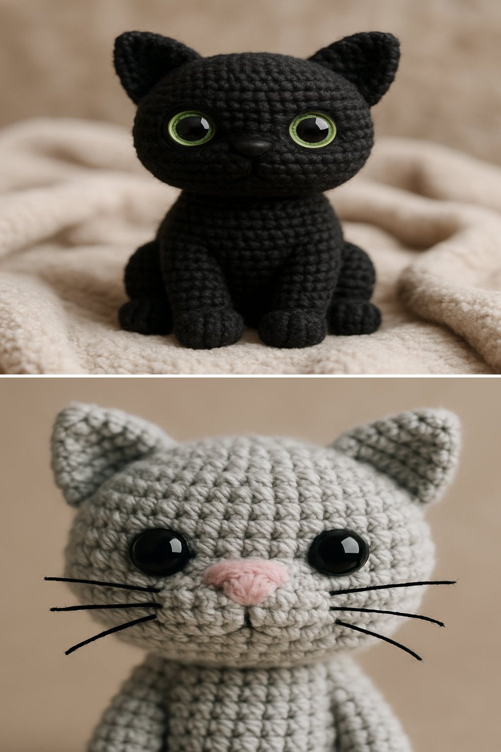 Adorable Crochet Cat Free Pattern – Amigurumi Delight