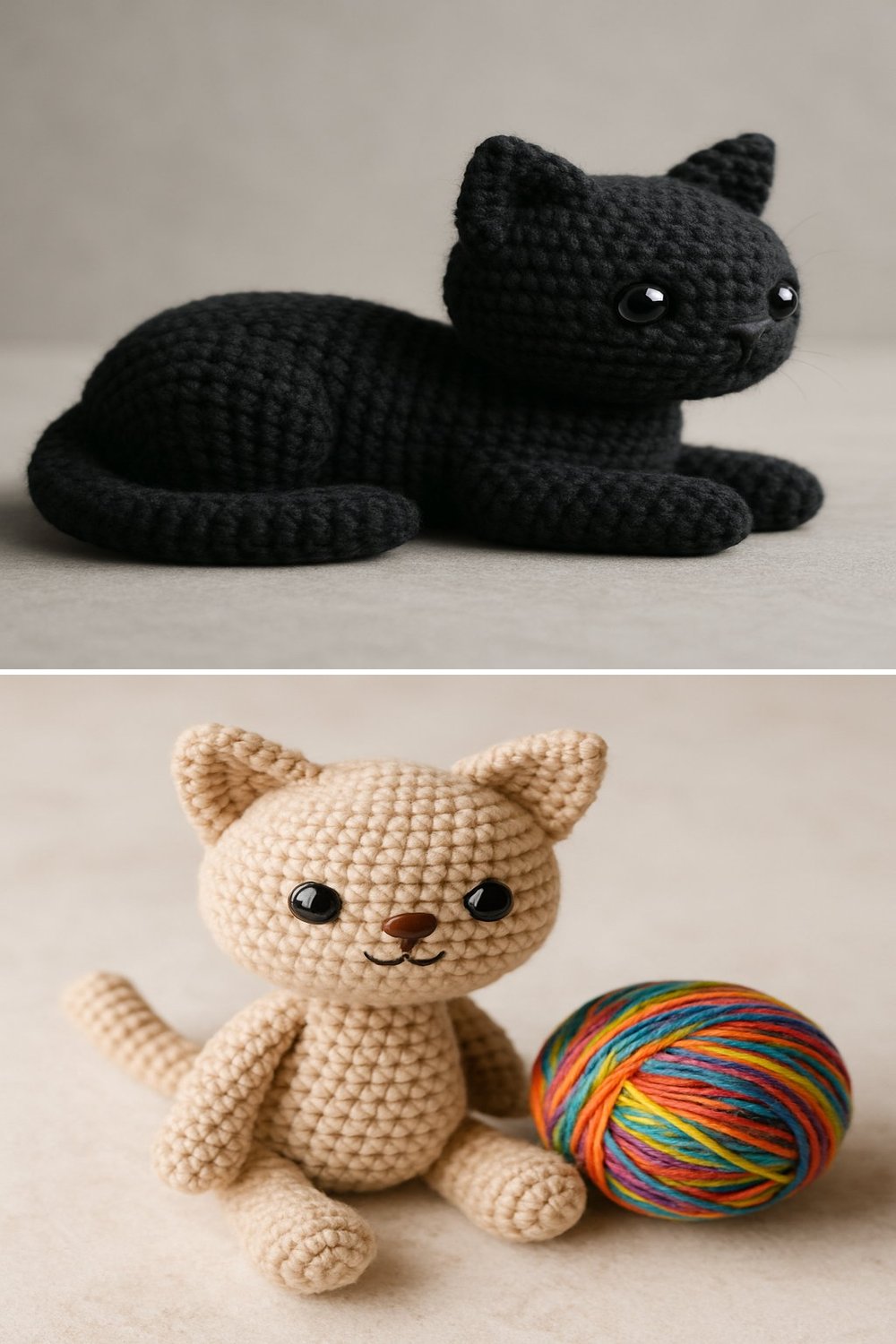 Adorable Crochet Cat Free Pattern – Amigurumi Delight