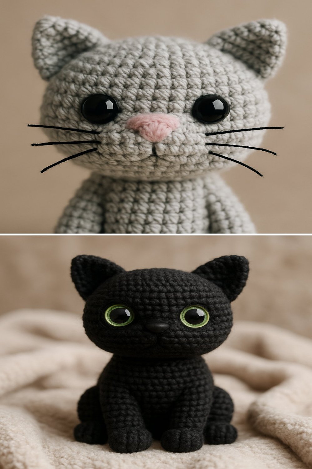 Adorable Crochet Cat Free Pattern – Amigurumi Delight