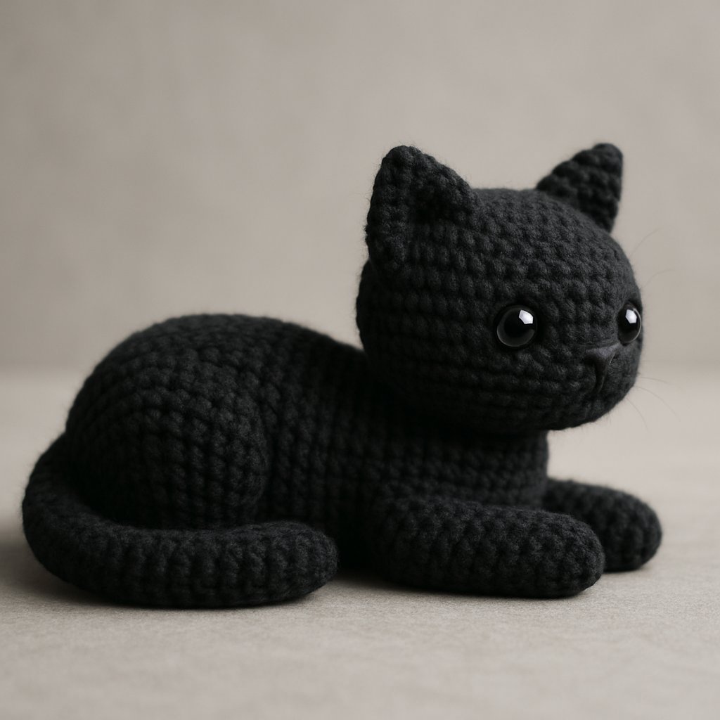 Adorable Crochet Cat Free Pattern – Amigurumi Delight