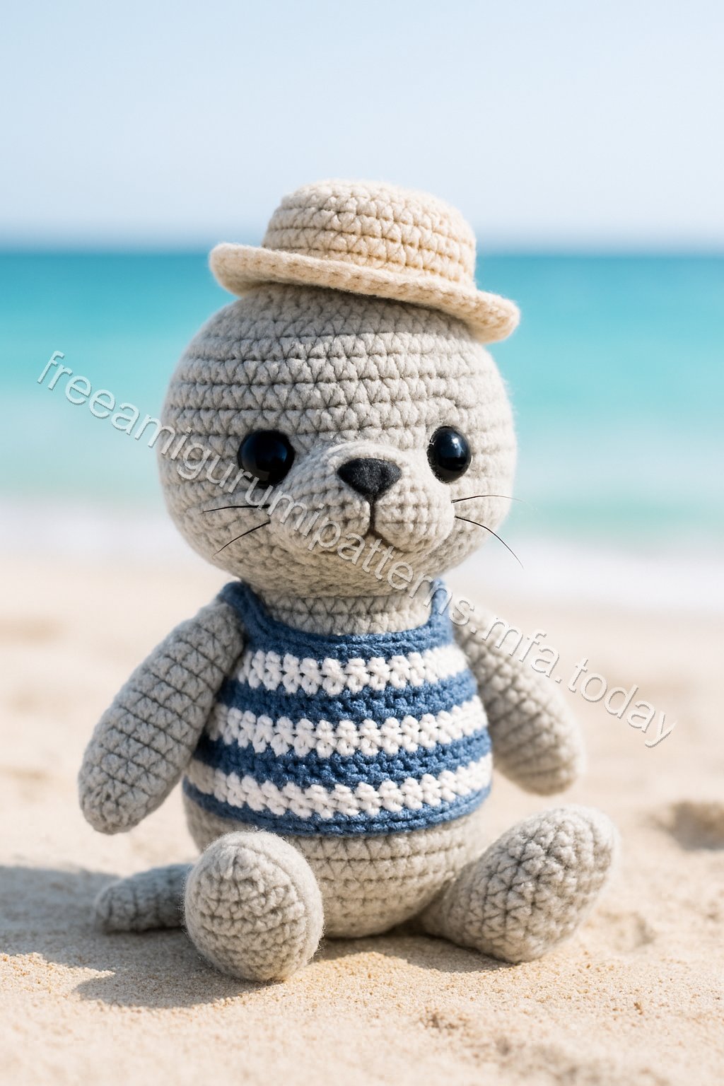 Free Crochet Pattern: Adorable Amigurumi Fur Seal