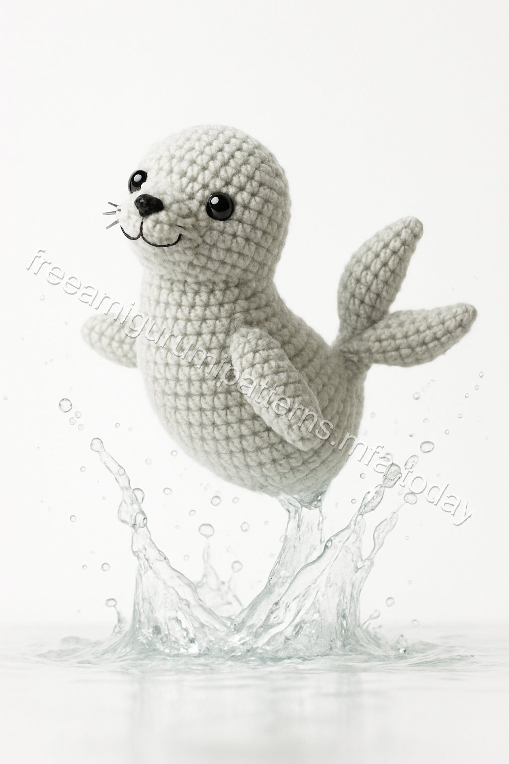 Free Crochet Pattern: Adorable Amigurumi Fur Seal