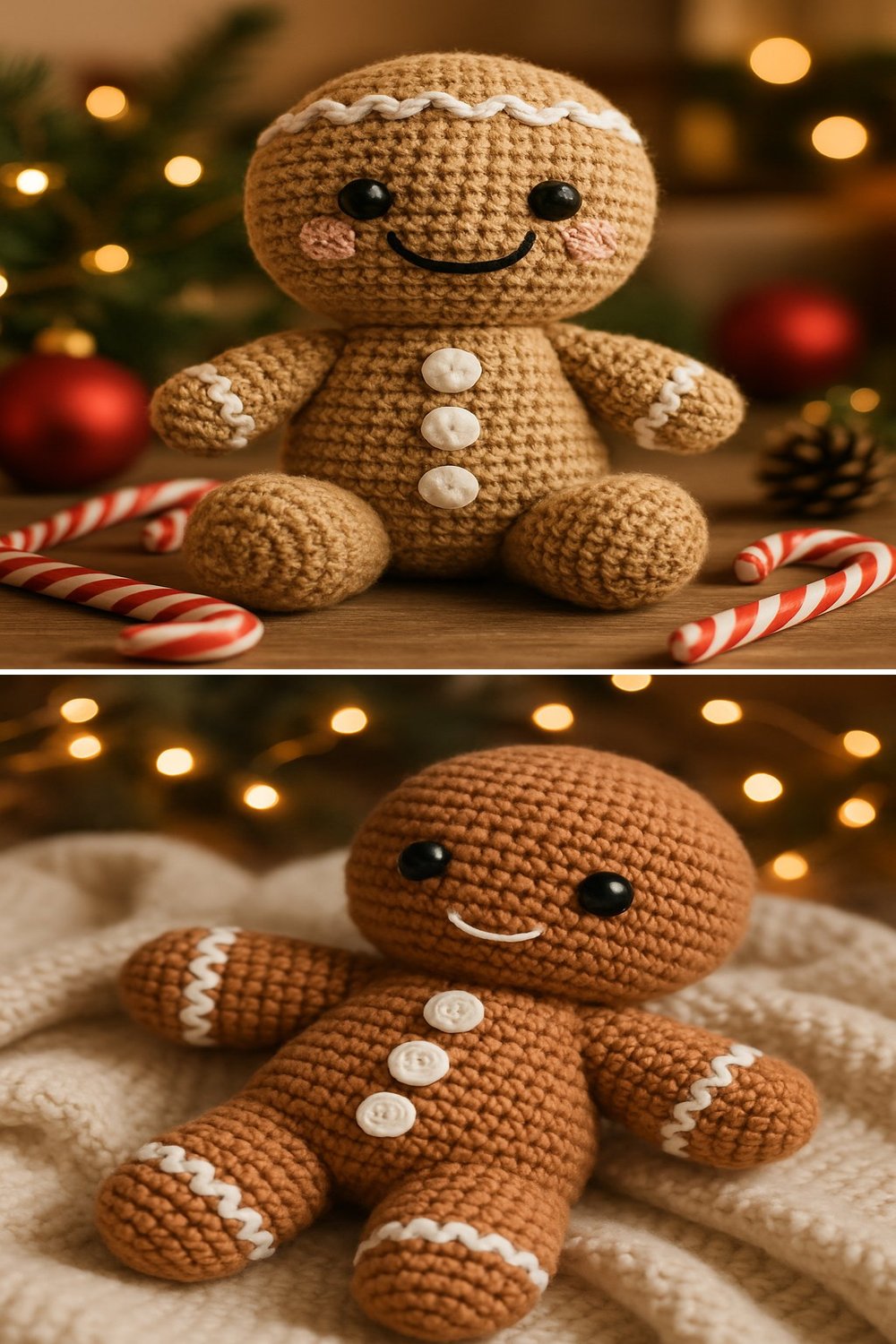 Free Crochet Pattern for a Whimsical Amigurumi Gingerbread Man
