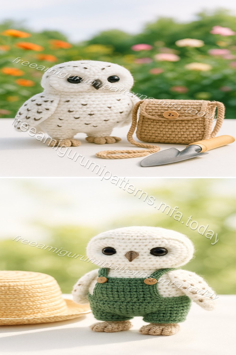 Free Crochet Pattern: Adorable Amigurumi Snowy Owl