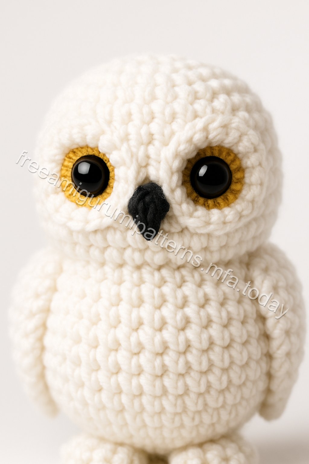 Free Crochet Pattern: Adorable Amigurumi Snowy Owl