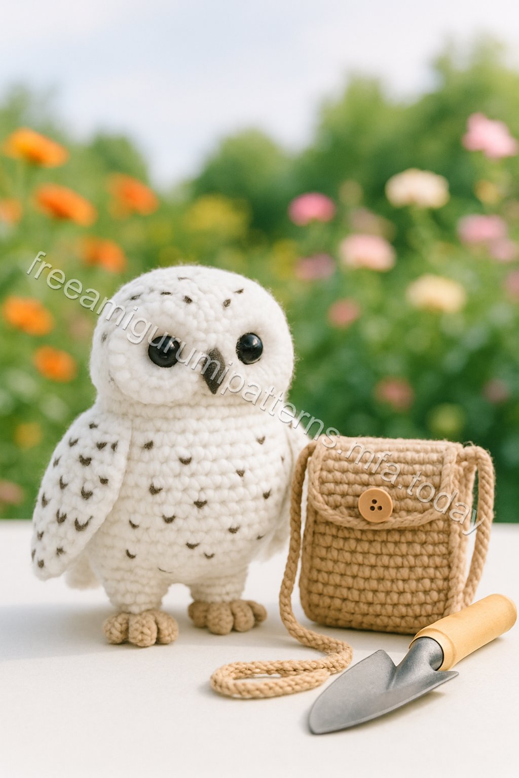 Free Crochet Pattern: Adorable Amigurumi Snowy Owl
