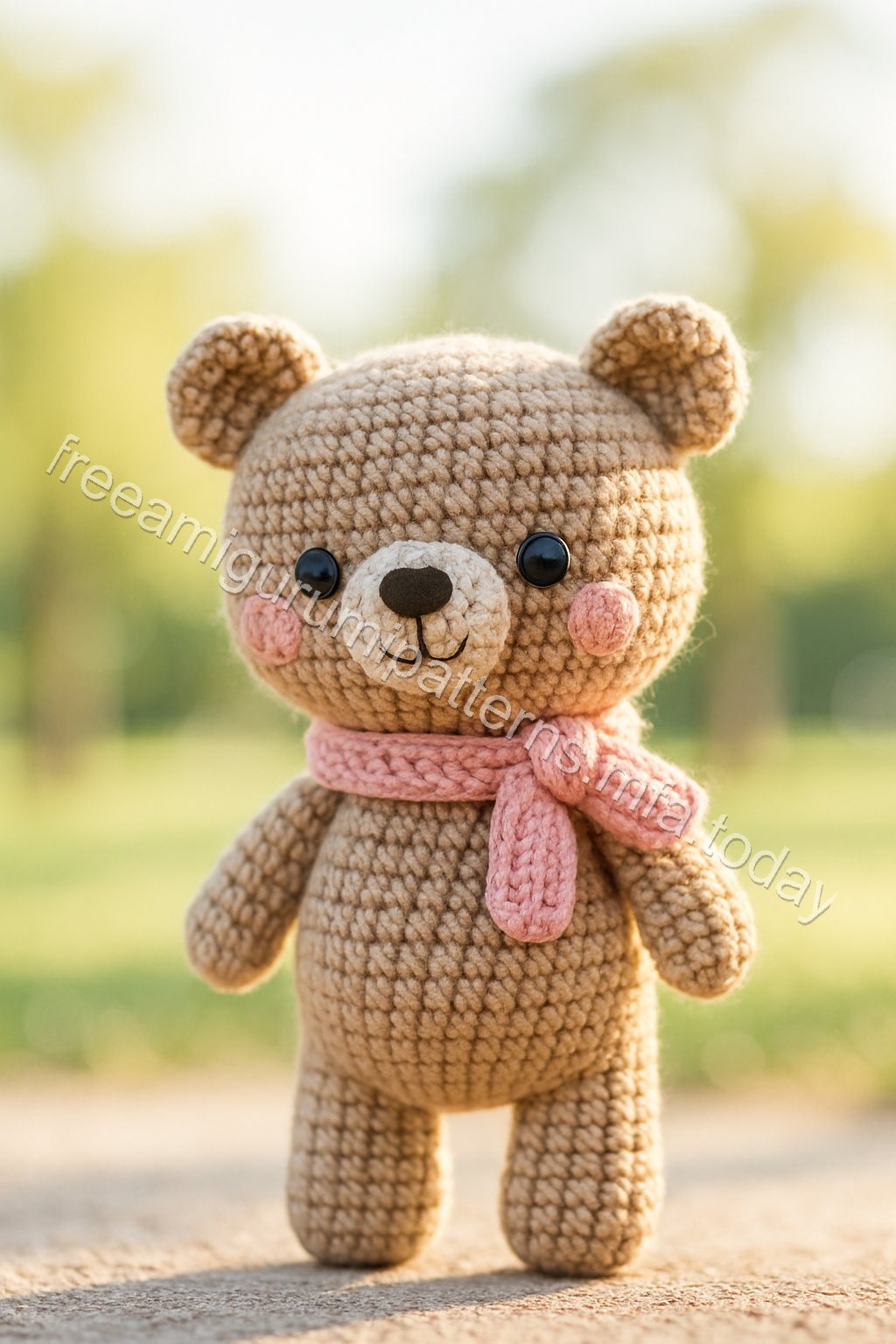 Free Crochet Pattern: Adorable Amigurumi Bear