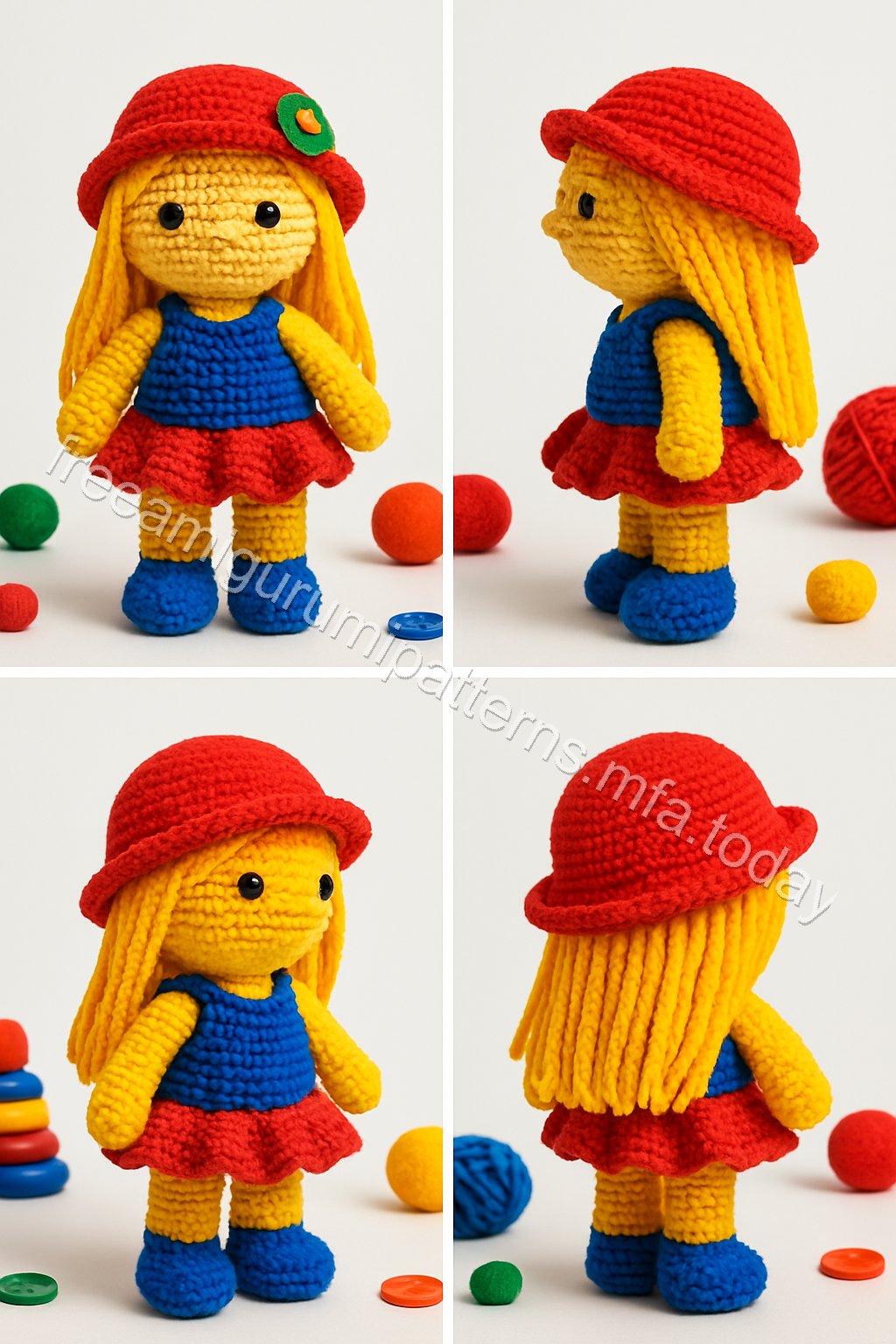 Amigurumi Doll Free Pattern