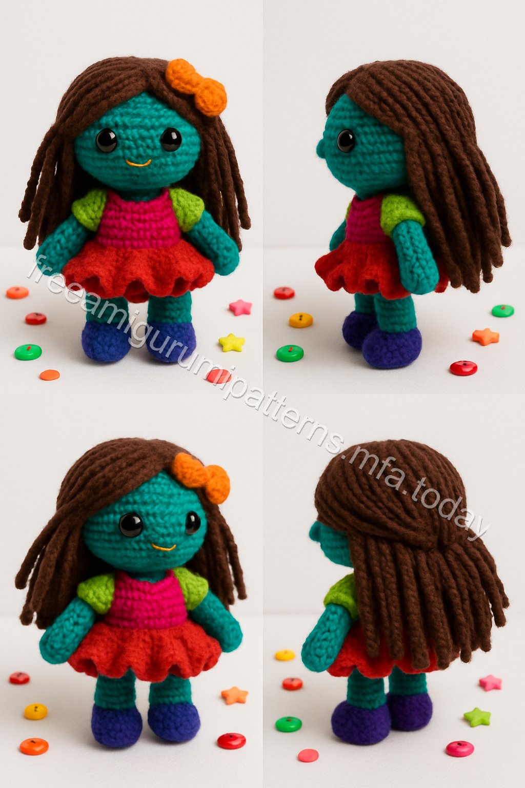 Amigurumi Doll Free Pattern